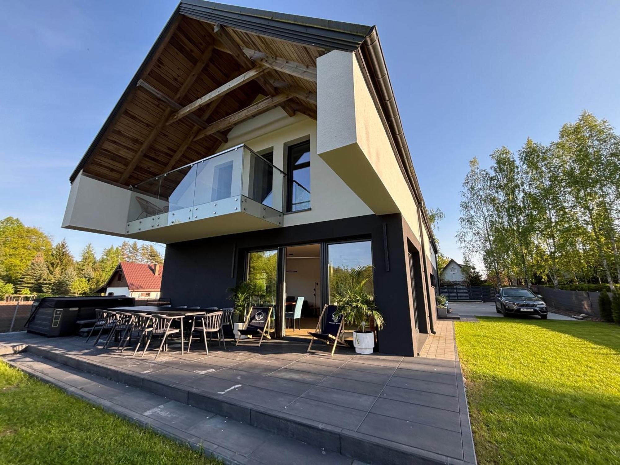 Enklawa - Nowoczesny Dom Nad Jeziorem, 6 Sypialni, Jacuzzi Villa *